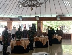 Letkol Beni Sutrisno Kawal Kedatangan Tim Aspuantap Pusterad di Bojonegoro