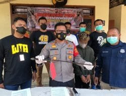 Ngamuk Bawa Pedang, Resmob Polsek Denpasar Selatan Amankan Pria Asal Sumbawa