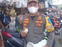 Satpol PP Tangsel Tertibkan PKL di Pasar Serpong
