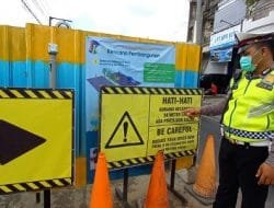 Satlantas Polres Badung Antisipasi Kemacetan di Jalan Raya Dalung
