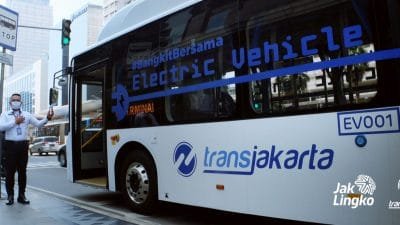 Demo 11 April di DPR, Operasional Bus Transjakarta Normal