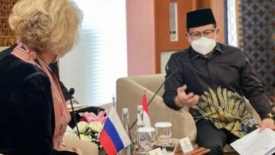 Cak Imin Ungkap Harapan Damai ke  Dubes Rusia