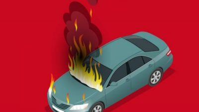 Sopir Honda Jazz Terbakar di Kebayoran Baru Ternyata Buronan Kasus Pengeroyokan