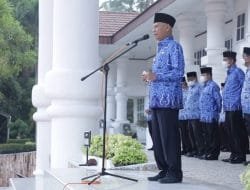 Pimpin Upacara Hari Kesadaran Nasional, Ini Pesan Bupati Asahan