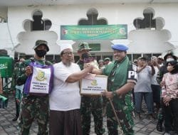 Patuhi Program Pimpinan, Danpomdam V/Brawijaya Kerahkan Personel ke Masjid Rahmat