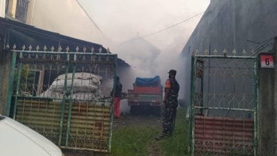 Kodim Klungkung Basmi Pembawa Demam Berdarah, Melalui Fogging