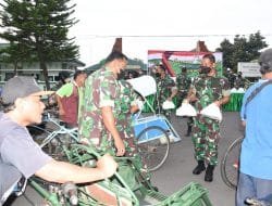 TNI Peduli Sesama, Korem 082/CPYJ Berbagi di Jumat Berkah
