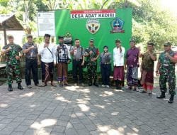 Dandim Tabanan Dampingi Tim Dispenad Kunjungi Pompa Hidram di Jaga Satru Kediri