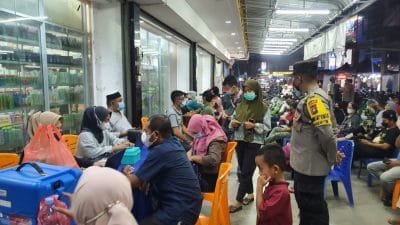 Percepat Capai Target, Polres Karimun Tetap Melayani Vaksinasi di Bulan Ramadhan