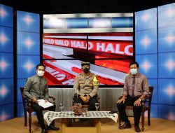 Kapolres Badung Jadi Narasumber Talkshow Program Halo Kamtibmas Bali TV