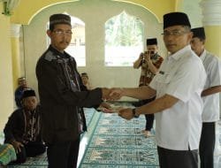 Safari Ramadhan, Kadis Kominfo Asahan Kunjungi Masjid Nurul Huda