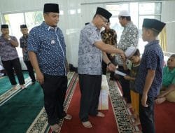 Safari Ramadhan Terakhir, Kadis Kominfo Asahan Kunjungi Masjid Nurul Arif