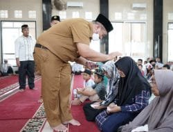 Safari Ramadhan, Wakil Bupati Asahan Kunjungi Masjid Tawakal Desa Urung Pane