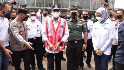 Pangdam Jaya Bersama Menhub dan Kapolda Metro, Tinjau Kesiapan Layanan Mudik