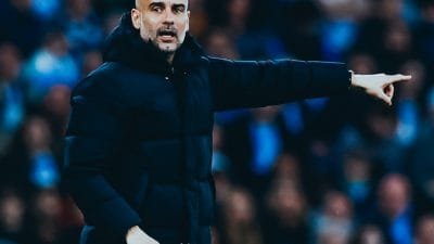 Pelatih Manchester City Pep Guardiola