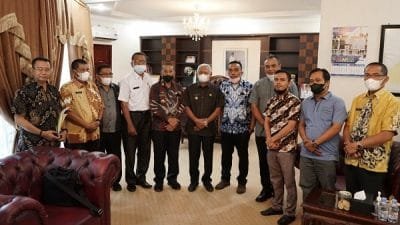 Bupati Asahan Terima Audiensi Pengurus Pemuda Katolik