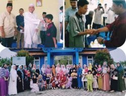 Peringati HUT ke-23 Lamtim, PWI dan IKWI Santuni Yatim