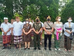 Dandim Bersama Forkompimda Ziarah ke TMP Kreta Kirtya Mandala Gianyar