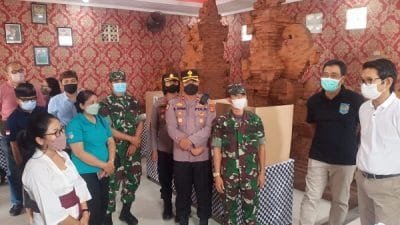 Forkopimda Kabupaten Badung Cek TPS Menjelang Pilkades Serentak