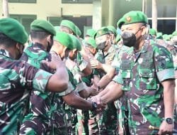Danrem Baladhika Gelar Apel Pengecekan Personel Pasca Lebaran