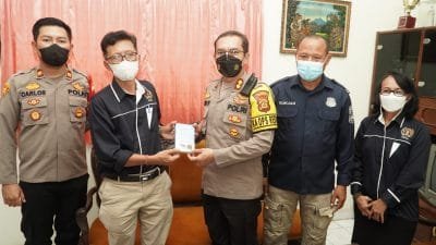 Sambangi PWI Bali, Kapolresta Denpasar Ajak Pers Sukseskan G20