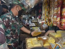 Kunjungi Pasar Kramat Jati, Pangdam Jaya Pastikan Ketersediaan dan Harga Jual Minyak Goreng