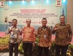 Sekretaris DPRD Lamtim Hadiri Seminar Nasional dan Rakernas XII Asdeksi