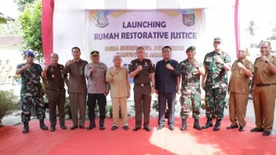Kunjungi Asahan, Kajati Sumut Resmikan Rumah Restorative Justice