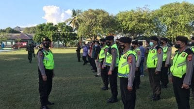Polres Bandara Ngurah Rai Turunkan 12 Personel Pengamanan PM Timor Leste