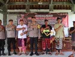 AKBP Leo Dedy Defretes Sosialisasi Program “Mesadu Pak Kapolres” dan Layanan 110 Polri