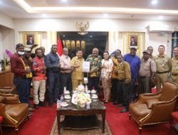 Temui Sekjen Kemendagri, Pemkab Mimika dan Tim Dukung Pemekaran Papua