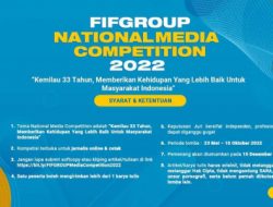 Ayo Ikut! FIFGROUP Ajak Jurnalis Berkarya Lewat Media Competition 2022