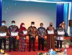 Bupati-Wabup-Sekda Malang Hadiri Tasyakuran HUT ke-41 Perumda Tirta Kanjuruhan