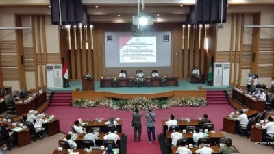 DPRD Kabupaten Malang Sampaikan PU Raperda Pertanggungjawaban APBD 2021