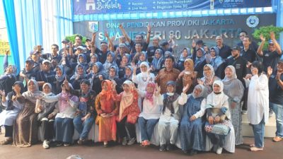 Halal Bihalal SMAN 80 Jakarta Utara, Bukti Silaturahmi Alumni Tetap Abadi