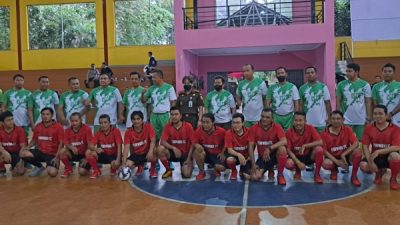 Perkuat Sinergitas, Forwaka Gelar Pertandingan Futsal Persahabatan dengan Kejati Jabar