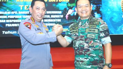 Kapolri: Sinergitas TNI-Polri Harga Mati demi Wujudkan Indonesia Emas 2045