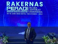 Rakernas Peradi SAI, Stefanus Gunawan: Disrupsi Teknologi adalah Keniscayaan