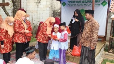 DWP Kemendagri Salurkan Hewan Kurban di Pondok Yatim