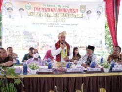 Tim Penilai Desa Terbaik Tingkat Provinsi Kunjungi Sipaku Area