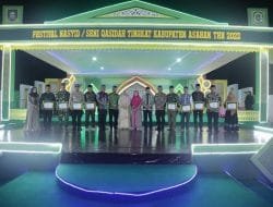 Bupati Resmi Tutup Festival Seni Qasidah/Nasyid Tingkat Kabupaten Asahan 2022