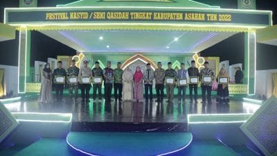 Bupati Resmi Tutup Festival Seni Qasidah/Nasyid Tingkat Kabupaten Asahan 2022