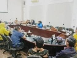 Pimpinan dan Anggota Badan Musyawarah DPRD Kota Metro Gelar Rapat