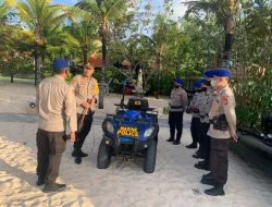 Antisipasi PMK, Kapolres Badung Perintahkan Penyemprotan Disinfektan 