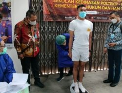 Kakanwil Kemenkumham Bali Awasi Langsung Tes Kesehatan Catar Poltekip dan Poltekim