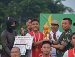 Ponpes Minjurro FC Juara Liga Santri PSSI Piala Kasad 2022 Wilayah Kodam Jaya