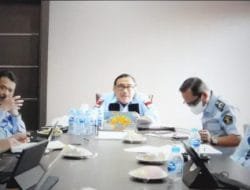 Kakanwil Kemenkumham Bali Ikuti Rakor Persiapan Tes Kesehatan Calon Taruna Sekolah Kedinasan