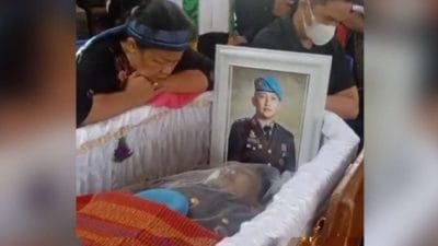 Makam Almarhum Brigpol Joshua Dibongkar Guna Diotopsi Ulang