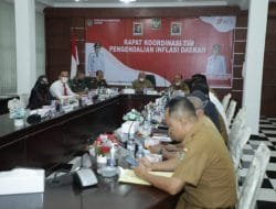 Bupati Asahan Ikuti Rakornas Pengendalian Inflasi Tahun 2022 Secara Virtual
