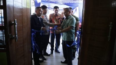 Kadis Kominfo Asahan Resmikan Kantor SMSI Asahan-Tanjung Balai